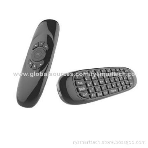 Gyroscope Wireless Air Mouse with Full Keyboard for Android TV Box, Remote A10